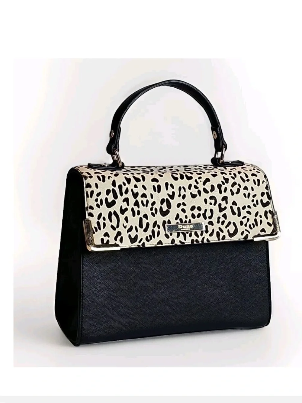 Dune London Calf Hair Flap Handbag 2 Piece Set